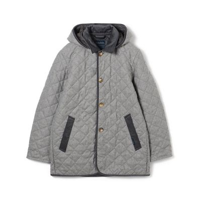 ≪送料無料≫【別注】ＬＡＶＥＮＨＡＭ　ＤＥＮＳＴＯＮ　リサイクルウール　キルティングコート