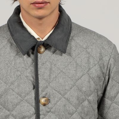 【別注】ＬＡＶＥＮＨＡＭ　ＤＥＮＳＴＯＮ　リサイクルウール　キルティングコート