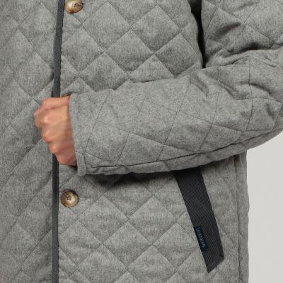 【別注】ＬＡＶＥＮＨＡＭ　ＤＥＮＳＴＯＮ　リサイクルウール　キルティングコート