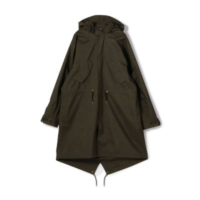 【別注】Ｎｏｒｗｅｇｉａｎ　Ｒａｉｎ×ＴＯＭＯＲＲＯＷＬＡＮＤ　ポリエステル　フーデッドコート