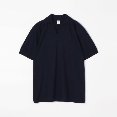 rough&swell TRICOLOR SKIPPER 半袖スキッパーポロ 35％OFF】 rough&swell TRICOLOR SKIPPER 半袖スキッパーポロ
