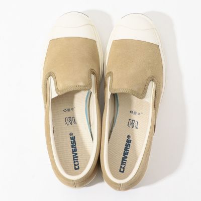 ＣＯＮＶＥＲＳＥ　ＪＡＣＫ　ＰＵＲＣＥＬＬ　ＲＥＴ　スエード　スリッポンスニーカー