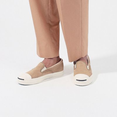 ＣＯＮＶＥＲＳＥ　ＪＡＣＫ　ＰＵＲＣＥＬＬ　ＲＥＴ　スエード　スリッポンスニーカー