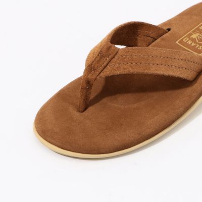 ＩＳＬＡＮＤ　ＳＬＩＰＰＥＲ　ＰＴ２０３　スエードトングサンダル