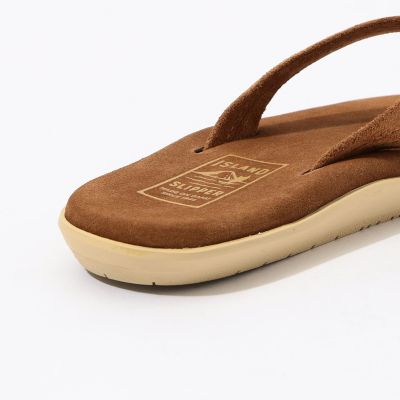 ＩＳＬＡＮＤ　ＳＬＩＰＰＥＲ　ＰＴ２０３　スエードトングサンダル