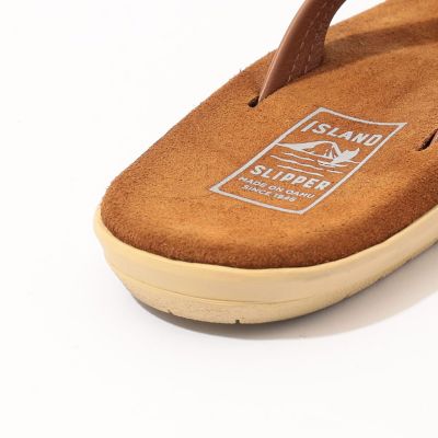 【別注】ＩＳＬＡＮＤ　ＳＬＩＰＰＥＲ　ＰＴ２０２　レザートングサンダル