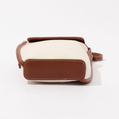Ｔｈｅ　ｄｉｌｅｔｔａｎｔｅ　コットンキャンバス×レザー　サコッシュ