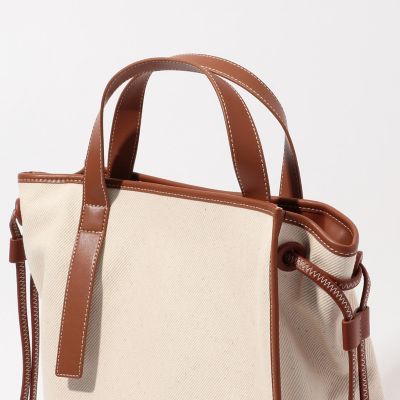 The dilettante コットンキャンバス×レザー