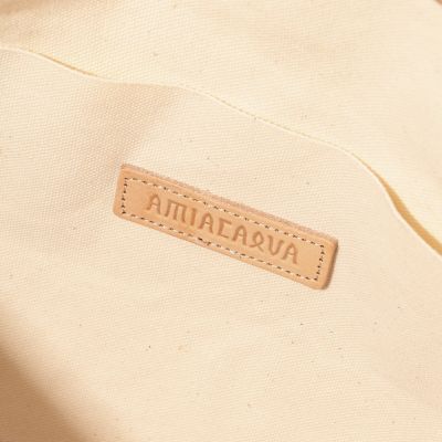ＡＭＩＡＣＡＬＶＡ　ウォッシュドキャンバス　トートバッグ