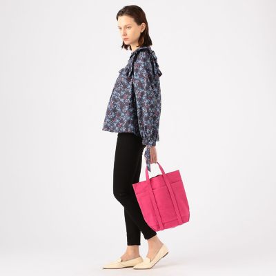 AMIACALVA ウォッシュドキャンバス トートバッグ