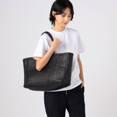 ＤＲＡＧＯＮ ＳＨＯＰＰＥＲ ＭＡＸ レザーメッシュ トートバッグ