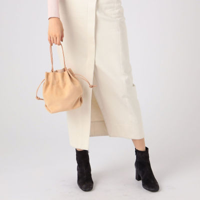 AMIACALVA SCARECR カーフレザー 巾着バッグ