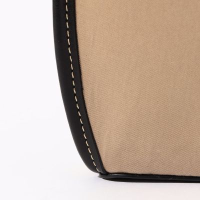 Ｔｈｅ　Ｄｉｌｅｔｔａｎｔｅ　コットン×レザー　２Ｗａｙポシェットバッグ
