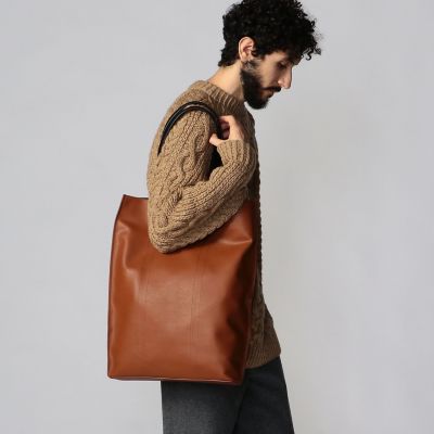 【別注】ＴＨＥ　ＤＩＬＥＴＴＡＮＴＥ×ＴＯＭＯＲＲＯＷＬＡＮＤ　エコレザー　トートバッグ