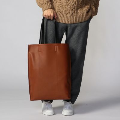 【別注】ＴＨＥ　ＤＩＬＥＴＴＡＮＴＥ×ＴＯＭＯＲＲＯＷＬＡＮＤ　エコレザー　トートバッグ