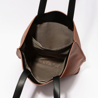 【別注】ＴＨＥ　ＤＩＬＥＴＴＡＮＴＥ×ＴＯＭＯＲＲＯＷＬＡＮＤ　エコレザー　トートバッグ