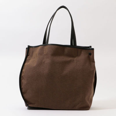 THE DILETTANTE キャンバス×レザー トートバッグ 