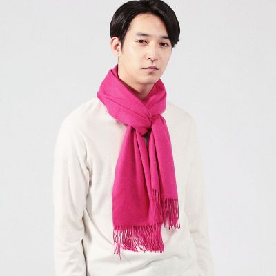 TOMORROWLAND トゥモローランド ソリッドカシミヤストール カシミヤ ソリッドストール | TOMORROWLAND (Men