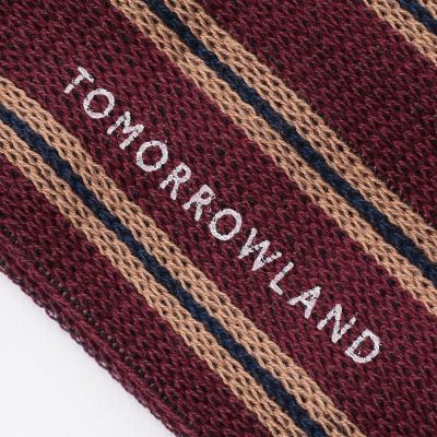 ＴＯＭＯＲＲＯＷＬＡＮＤ　コットン　ストライプジャカード　ソックス