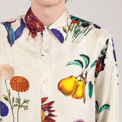 トゥモローランド CABaN シルクツイル IBIZAプリントシャツ