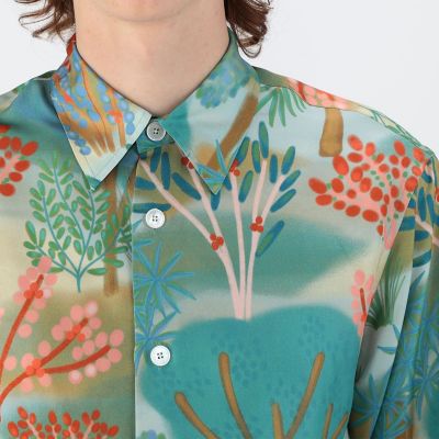 CABaN シルクツイル LA GRAND FORESTプリント