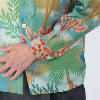 CABaN シルクツイル LA GRAND FORESTプリント