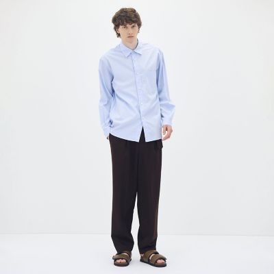r*i様 CABan キャバン caban ストライプシャツ コットン ストライプレギュラーカラーシャツ | CABaN/キャバン | 三越