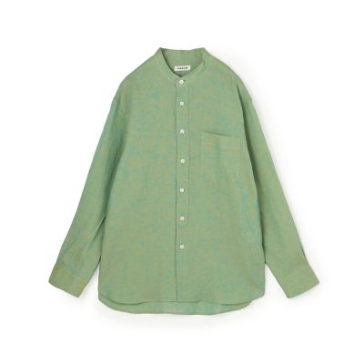 リネン バンドカラーシャツ | CABaN/キャバン | 三越伊勢丹オンライン