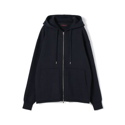 着丈655身幅58ゆき87CABaN Cotton cashmere zip hoodie