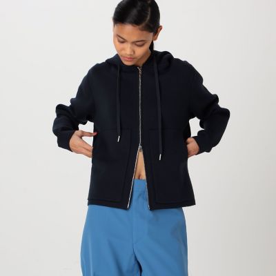 ＜CABaN＞ＣＡＢａＮ　コットンカシミヤ　ジップパーカ