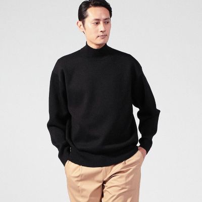 ＣＡＢａＮ コットンカシミヤ ハイネックプルオーバー