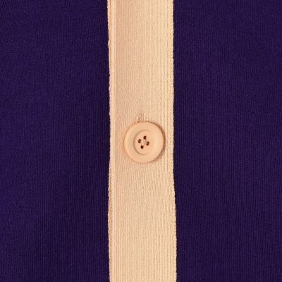 ＣＡＢａＮ　コットンカシミヤ　バイカラーＶネックカーディガン