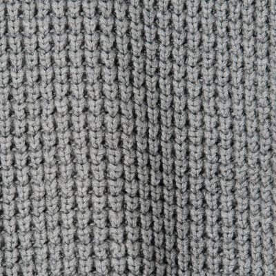CABaN コットンカシミヤワッフル モックネックプルオーバー