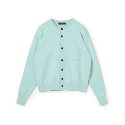 ＣＡＢａＮ　コットンカシミヤ　ポケットクルーネックカーディガン