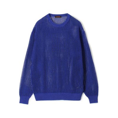 CABaN ウールコットンダブルフェイス クルーネックプルオーバー