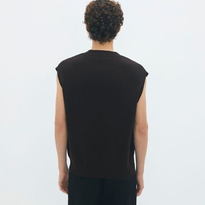 コットンカシミヤ Vネックベスト | CABaN/キャバン | 三越伊勢丹