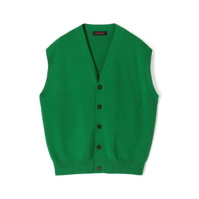 コットンカシミヤ Vネックベスト | CABaN/キャバン | 三越伊勢丹