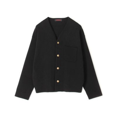 コットンカシミヤ ハイVネックカーディガン | CABaN/キャバン | 三越