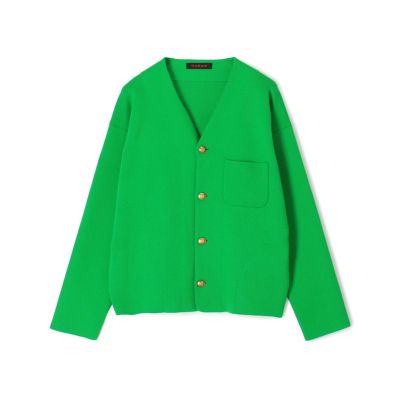 コットンカシミヤ ハイVネックカーディガン | CABaN/キャバン | 三越