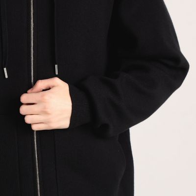 ＣＡＢａＮ　コットンカシミヤ　ジップパーカ