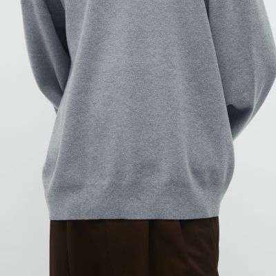 CABaN コットンカシミヤ クルーネックプルオーバー | CABaN