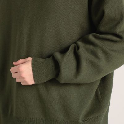 ＣＡＢａＮ　コットンカシミヤ　クルーネックプルオーバー