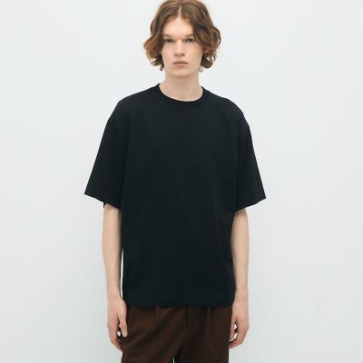 キャバン CABaN ドロップショルダークルーネックプルオーバー 半袖カットソー 59 063 91 03001 グレー サイズ：FREE CABaN コットン ドロップショルダークルーネックプル