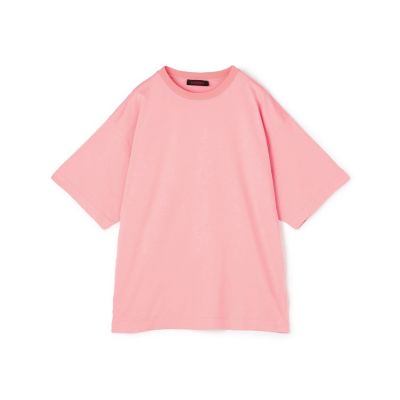 CABaN コットン ドロップショルダークルーネックプル