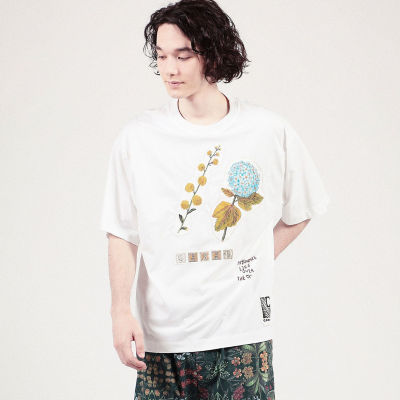 ＣＡＢａＮ スビンコットン パレルモプリントＴシャツ | ファッション