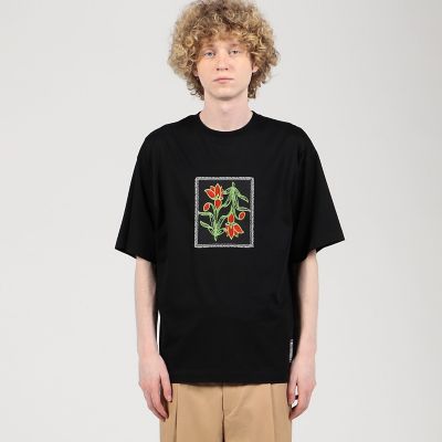 ＣＡＢａＮ　スビンコットン　ＩＢＩＺＡ　エンブロイダリーＴシャツ