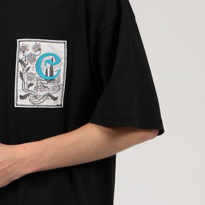 CABaN ドライスビンコットン IBIZA プリントTシャツ