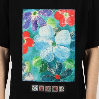 ＣＡＢａＮ　ドライスビンコットン　ＩＢＩＺＡ　プリントＴシャツ