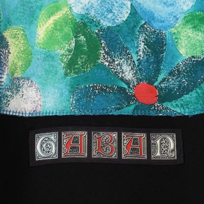 ＣＡＢａＮ　ドライスビンコットン　ＩＢＩＺＡ　プリントＴシャツ
