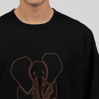 CABaN ドライスビンコットン ELEPHANTエンブロイ